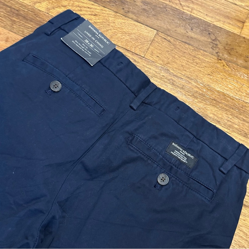 NWT Banana Republic Slim Lived-In Chino (ACCEPTING OFFERS) - Picture 2 of 7